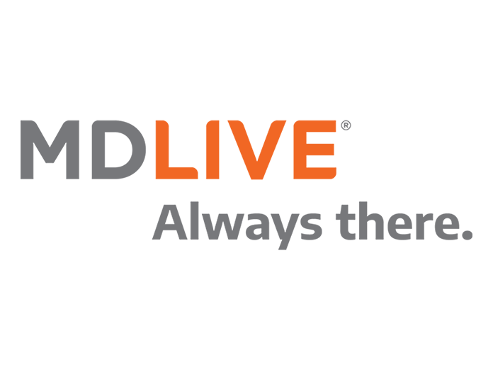 MD LIVE Always there logo
